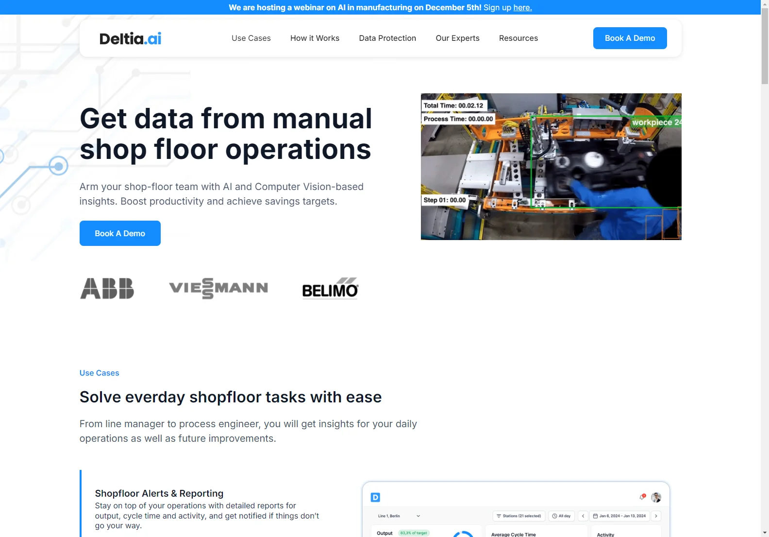 Deltia.ai: AI-Powered Assembly Line Optimization for Increased Productivity