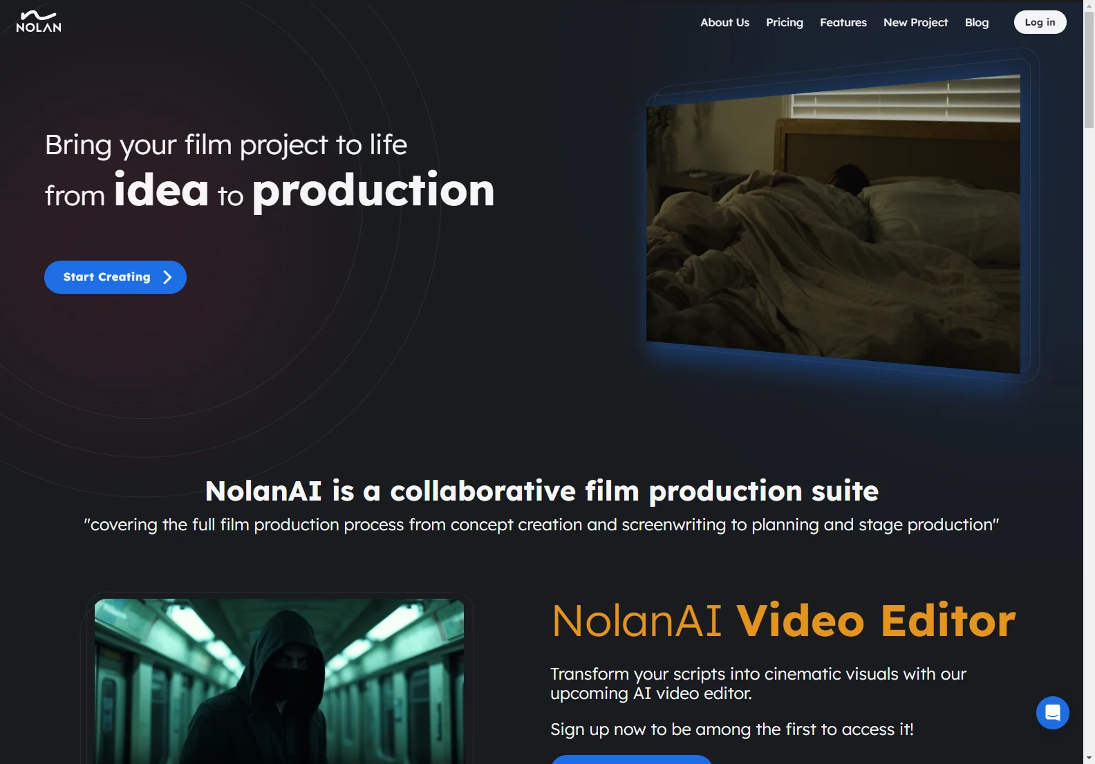 NolanAI: AI-Powered Filmmaking Suite for Enhanced Efficiency and Creativity