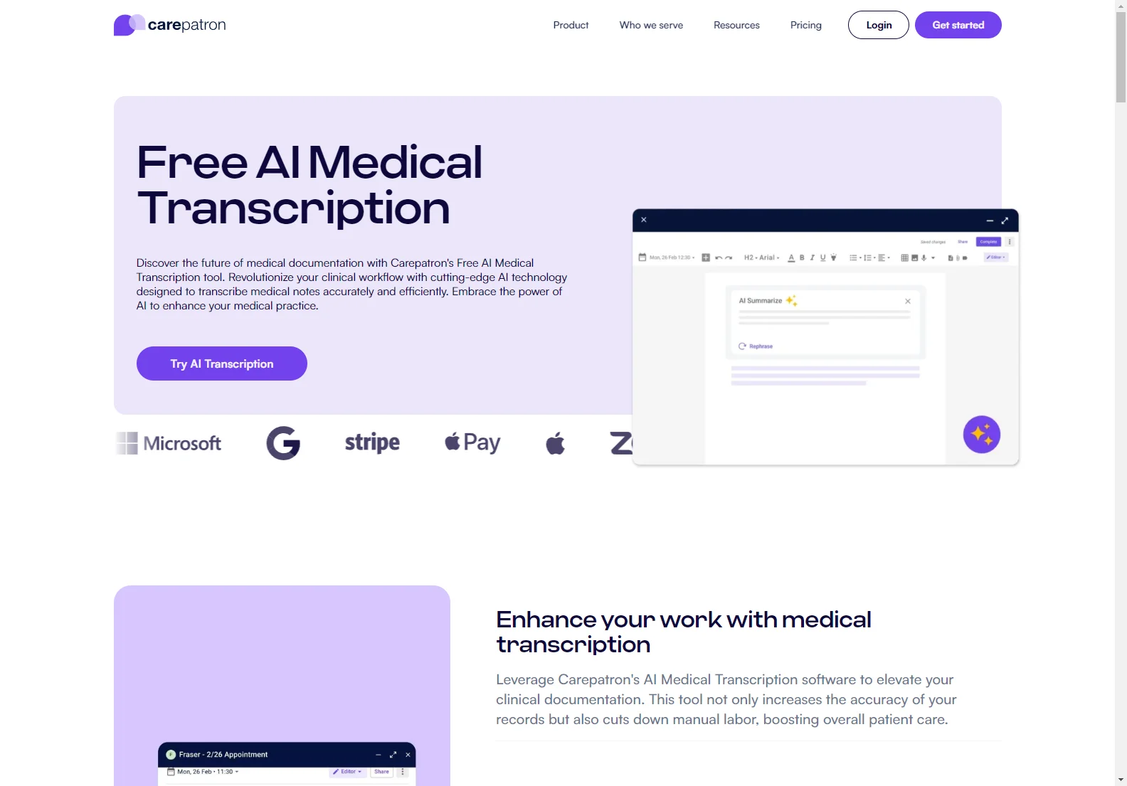 Free AI Medical Transcription: Streamline Your Medical Documentation with Carepatron