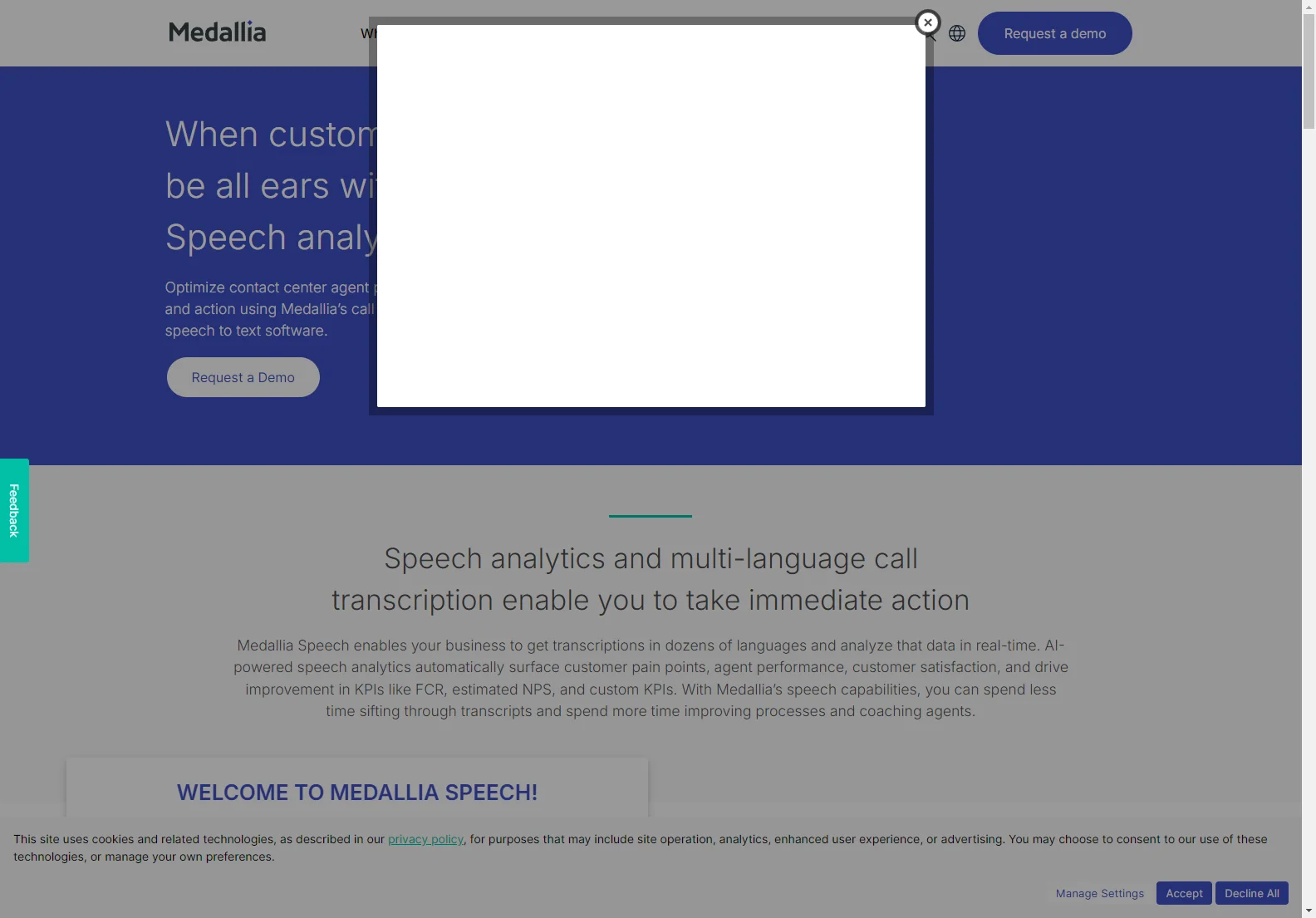 Medallia Speech Analytics: AI-Powered Insights for Contact Center Optimization