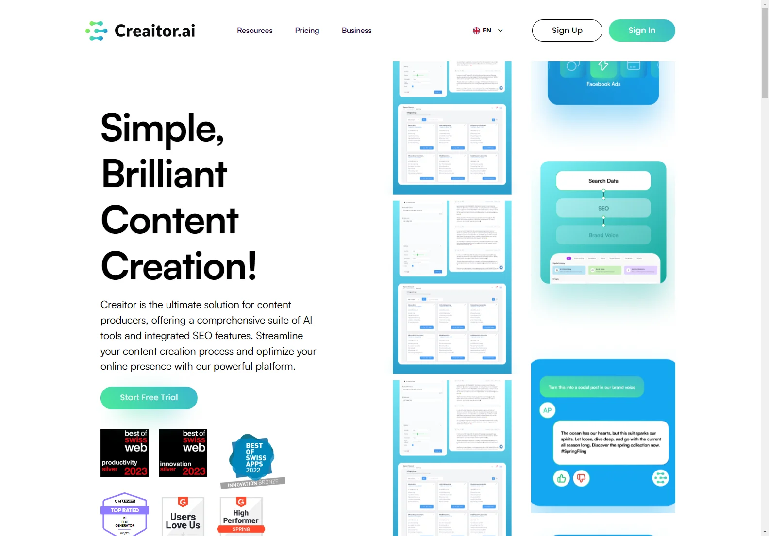 Creaitor: AI-Powered Content Creation & SEO Optimization Platform