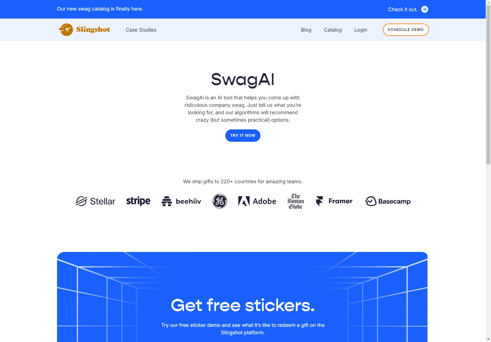 SwagAI: AI-Powered Company Swag Generator for Creative & Practical Gifts