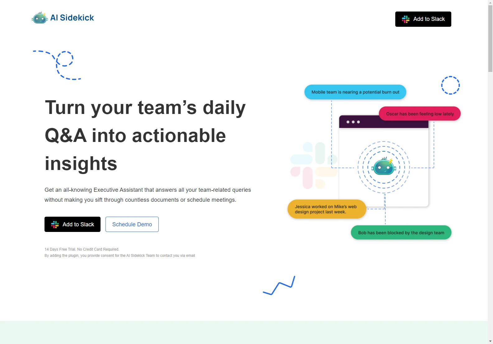 AI Sidekick: Boost Team Productivity with ChatGPT-Powered Insights in Slack