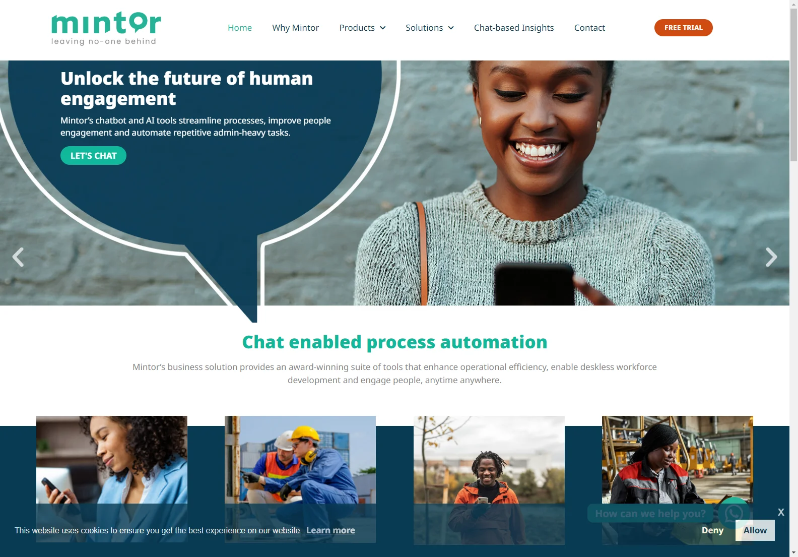 Mintor: AI-Powered Chatbots for Streamlined Processes and Enhanced Engagement