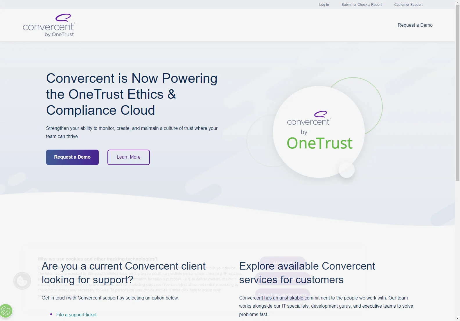 Convercent by OneTrust: Leading Ethics and Compliance Solution