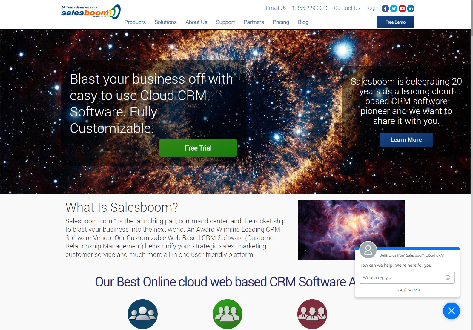 Salesboom: Customizable Cloud CRM Software for Sales, Marketing & Customer Service