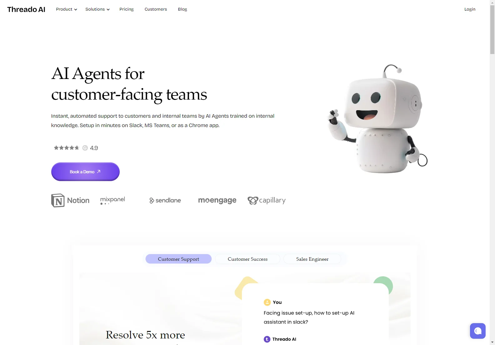 Threado AI: Revolutionizing Customer Service with AI-Powered Agents