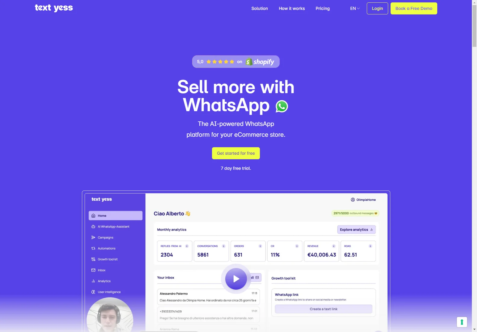 TextYess: Sell More with AI-Powered WhatsApp Marketing