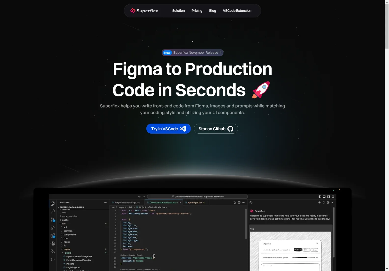 Superflex: AI-Powered Front-End Code Generation from Figma