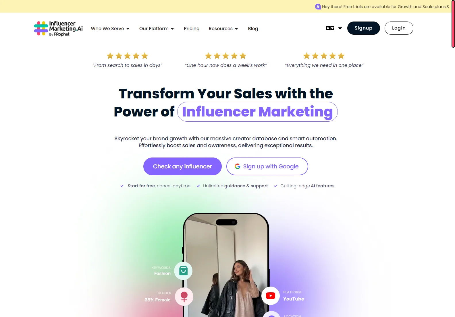 IMAI: The AI-Powered Influencer Marketing Platform for Sales Growth