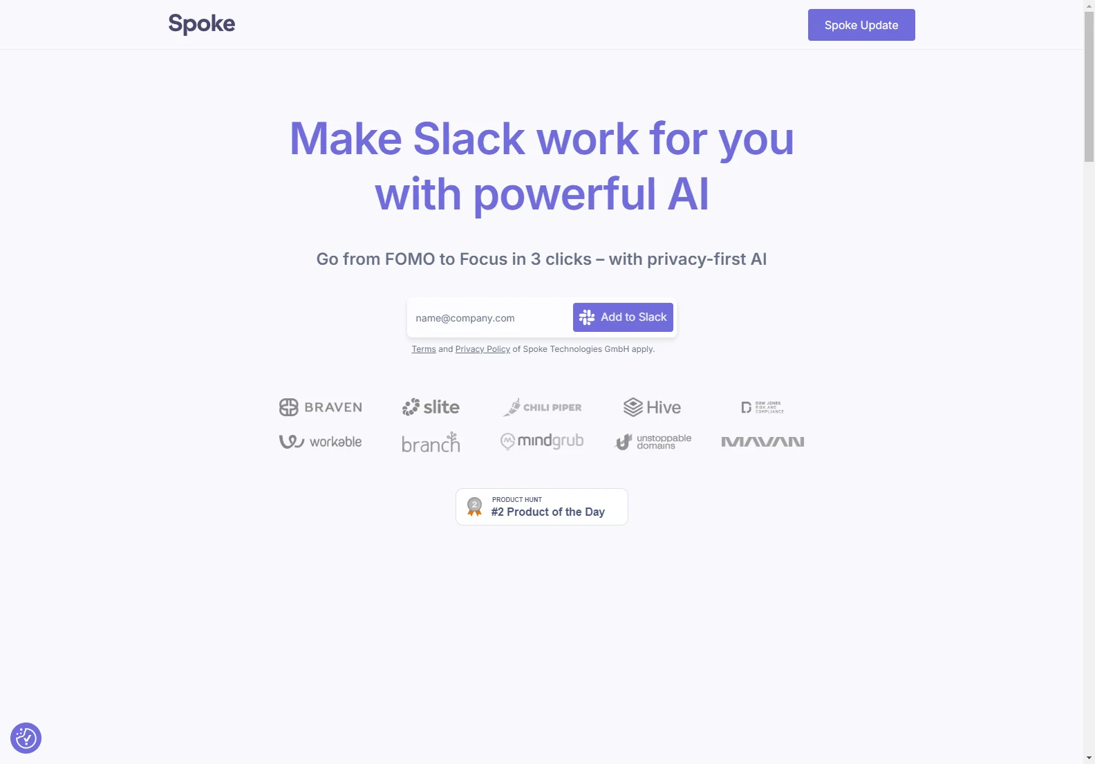 Spoke.ai: Boost Slack Productivity with Powerful AI