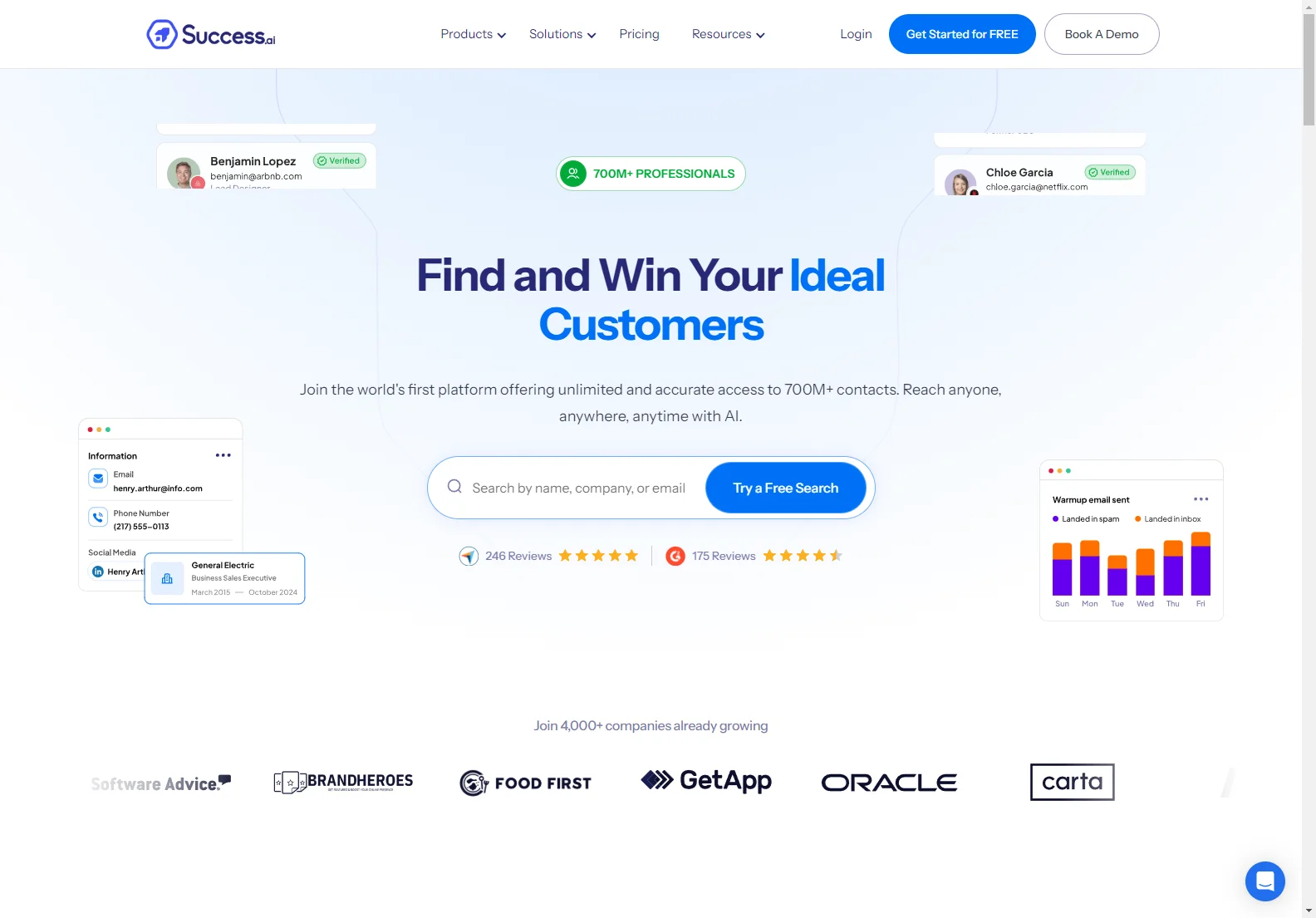 Success.ai: Unlimited B2B Leads & AI-Powered Sales Automation for Hypergrowth