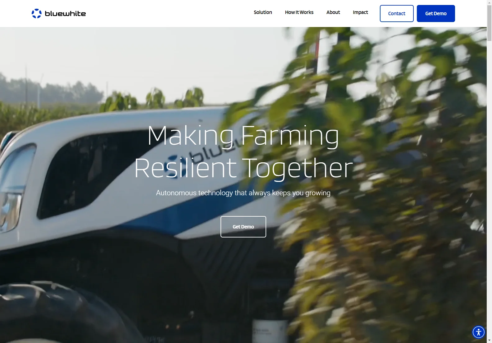 Bluewhite: AI-Powered Autonomous Farming for Increased Efficiency and Sustainability