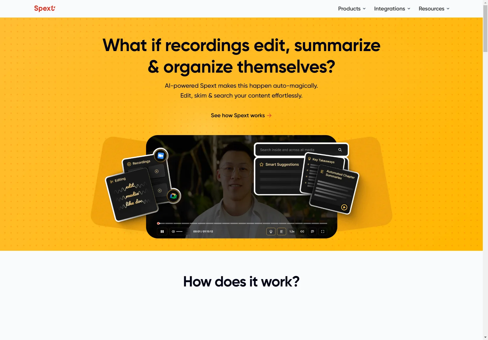 Spext: AI-Powered Audio & Video Management for Effortless Content Creation