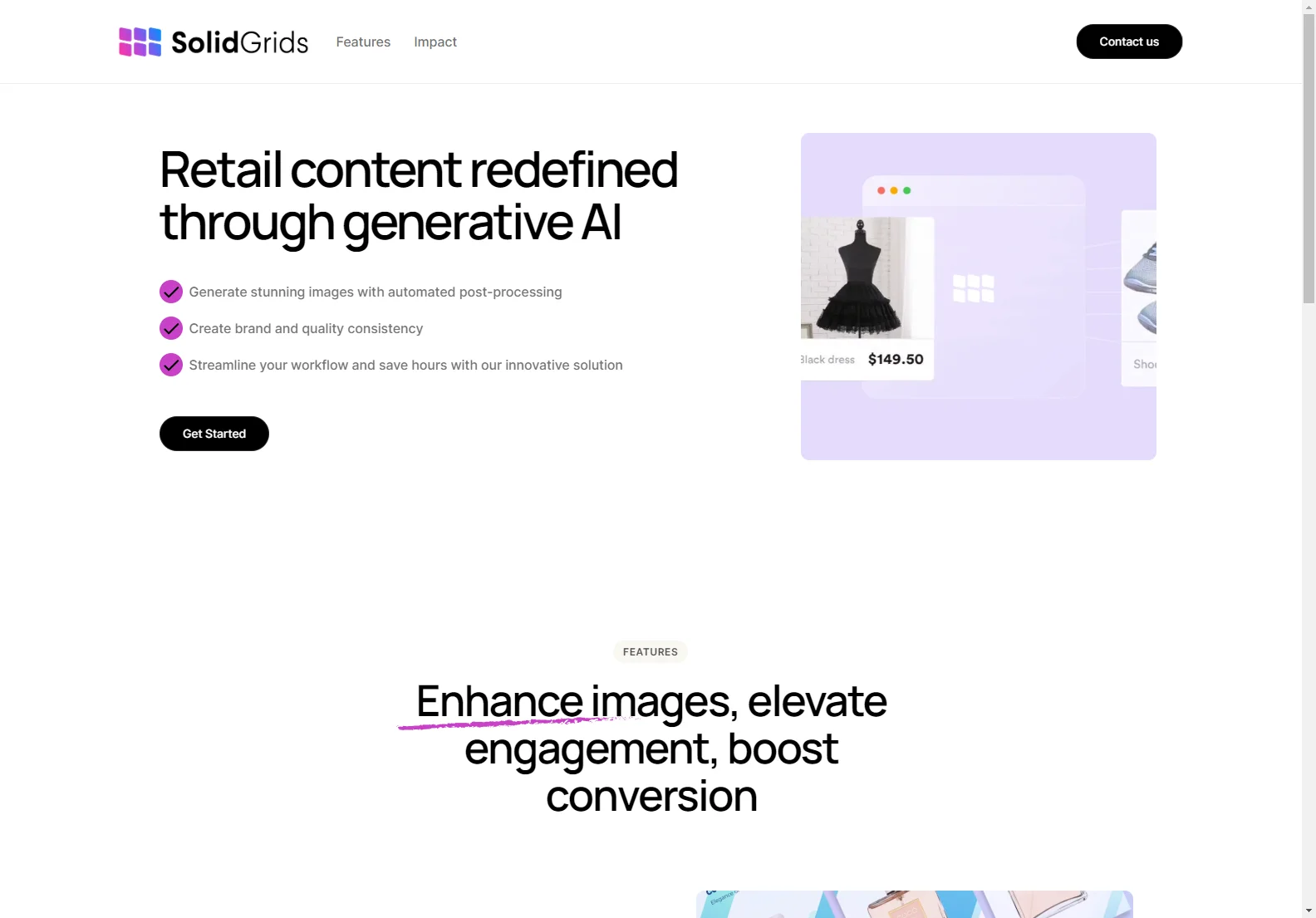 SolidGrids: AI-Powered Image Enhancement for E-commerce