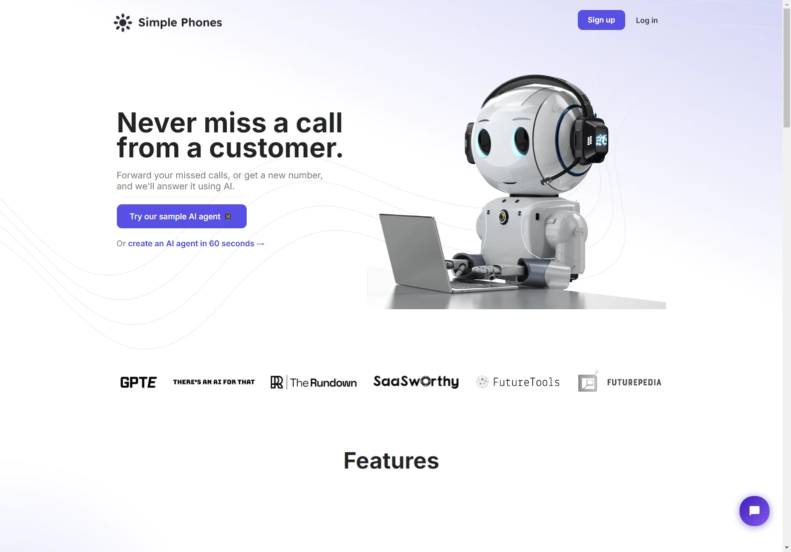 Simple Phones: AI-Powered Missed Call Management for Improved Customer Service