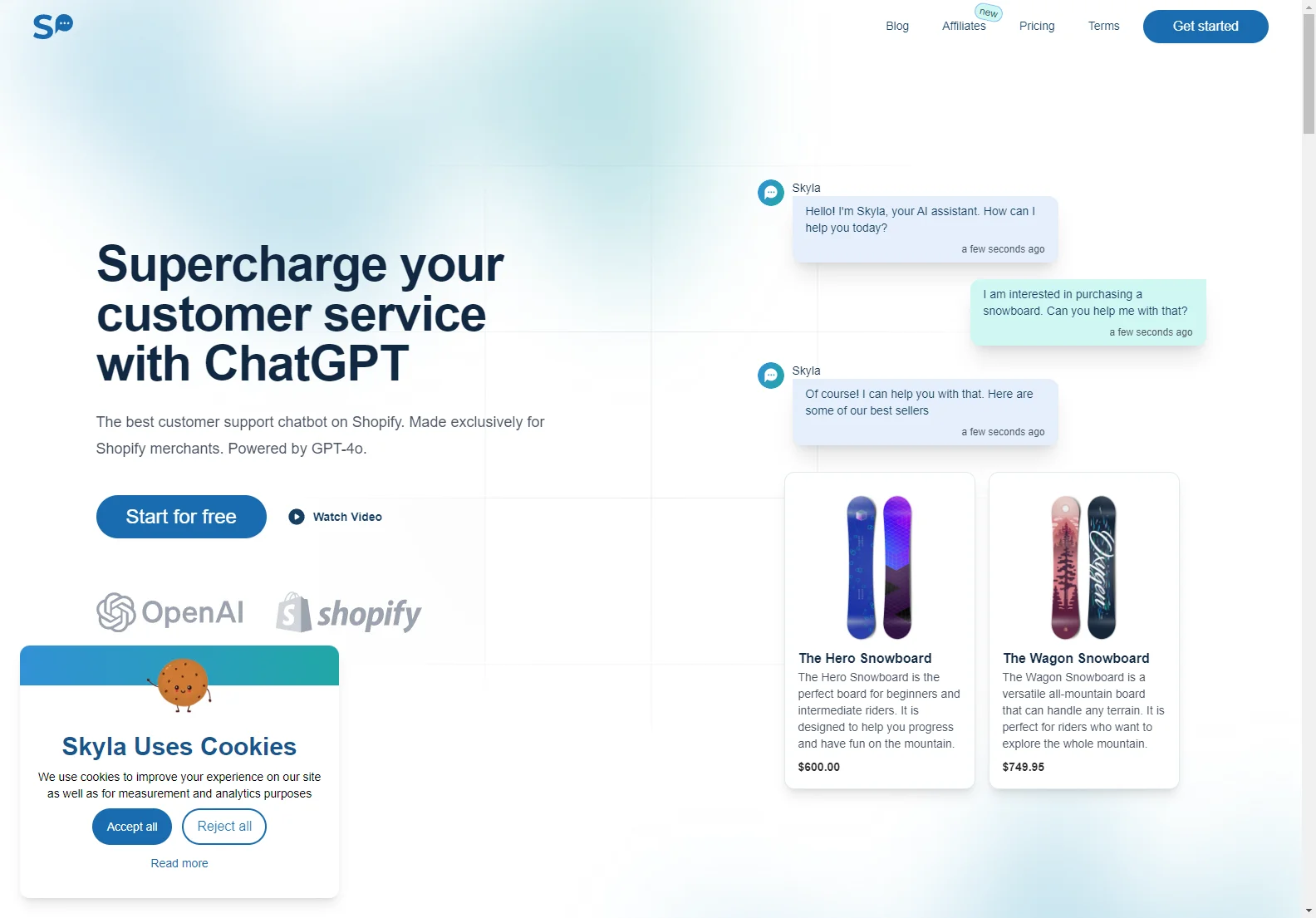 Skyla: Revolutionizing Shopify Customer Service with AI