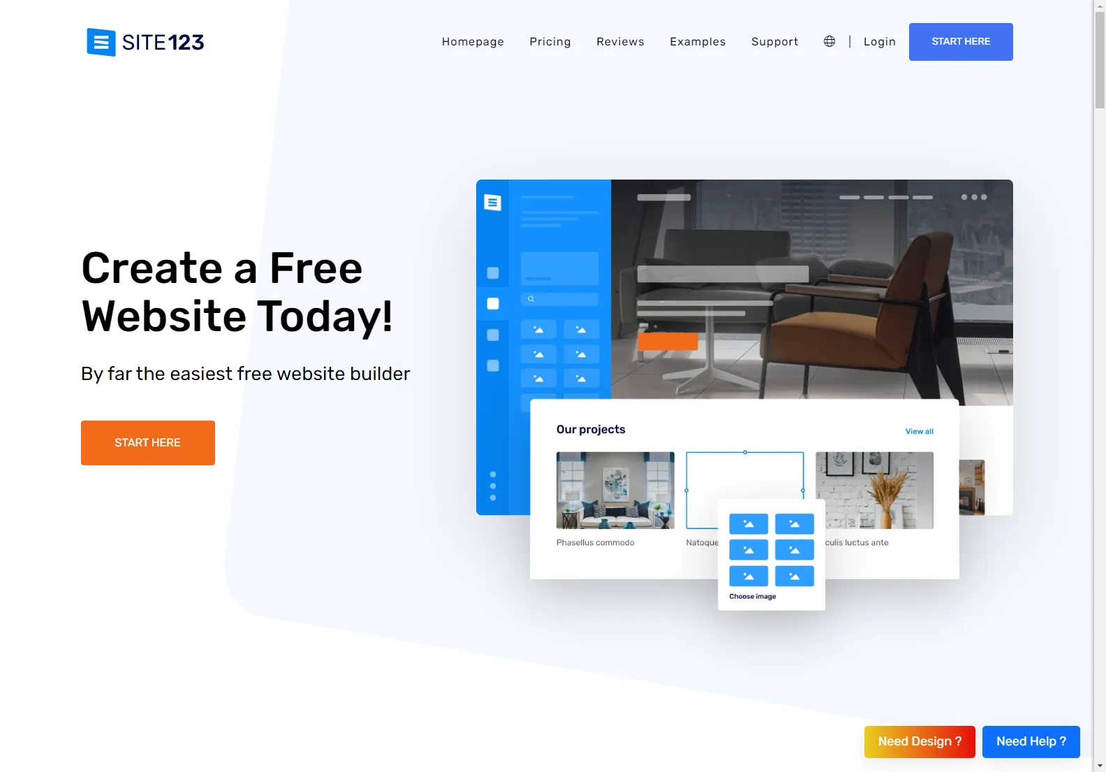 SITE123: Free Website Builder | Easy & Mobile-Friendly