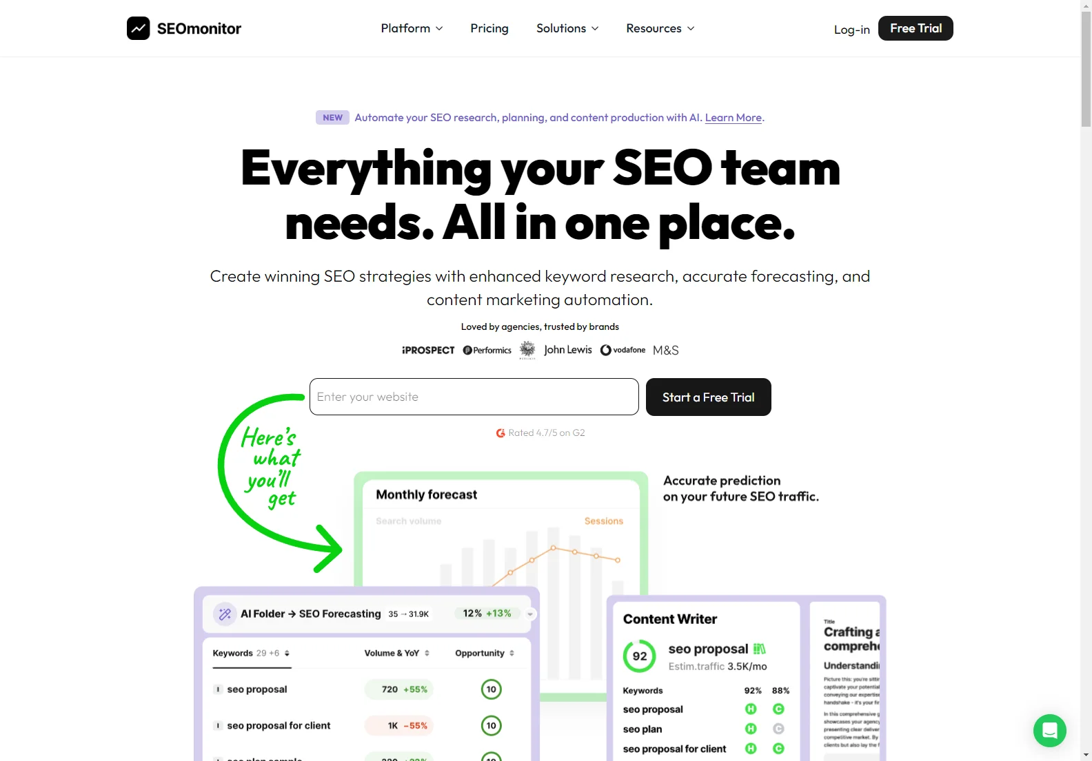 SEOmonitor: AI-Powered SEO Platform for Streamlined Campaigns