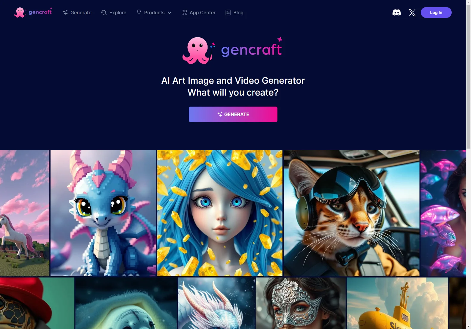 Gencraft: AI Art Generator for Stunning Images and Videos