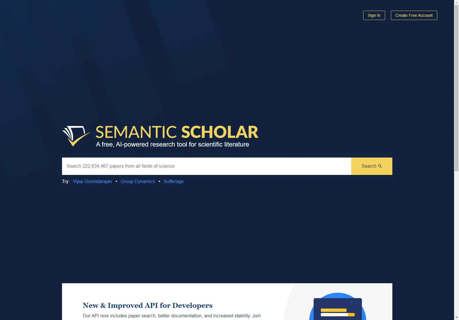 Semantic Scholar: AI-Powered Research Tool for Scientific Literature