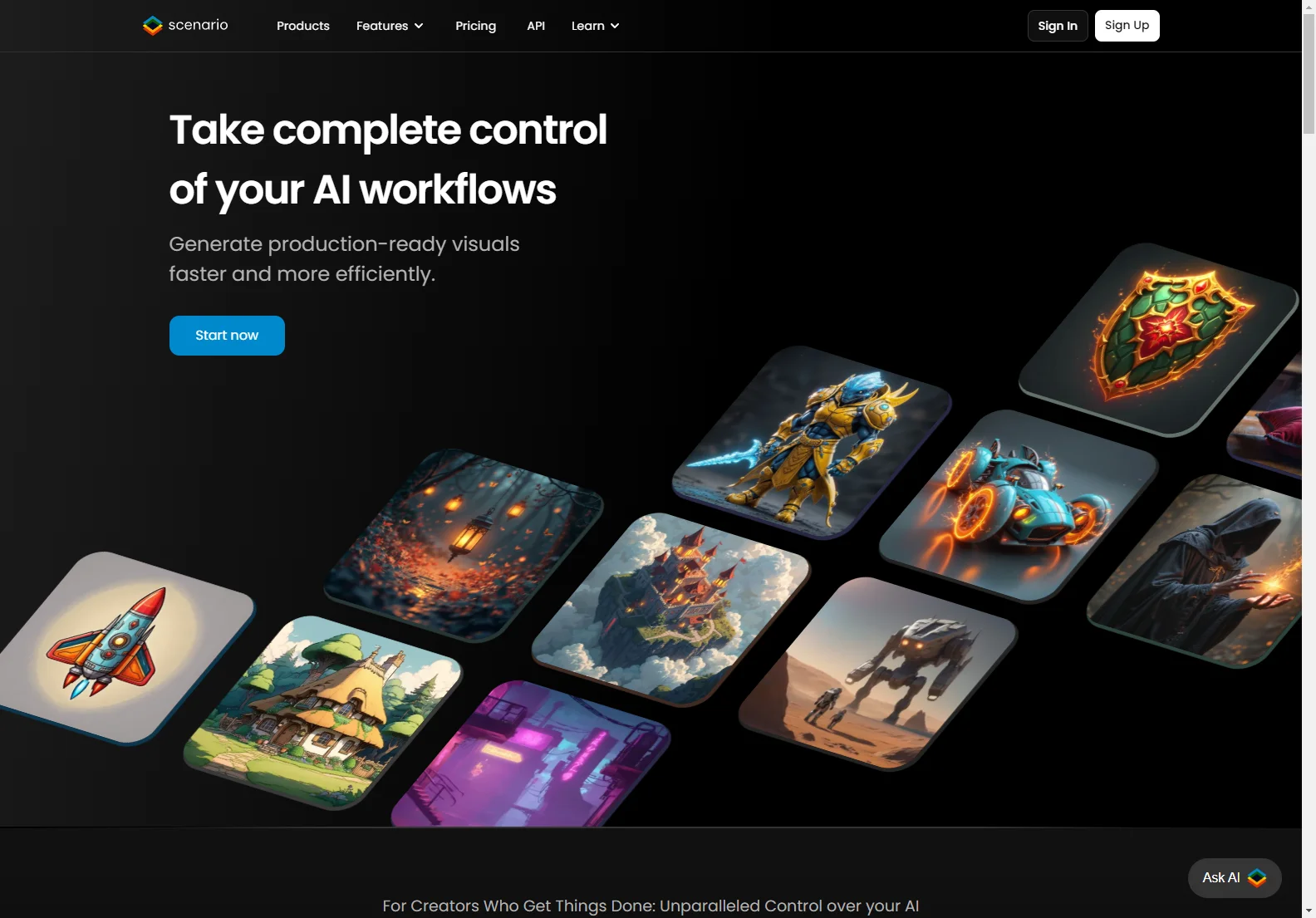 Scenario: AI-Powered Visual Generation for Enhanced Creative Workflows