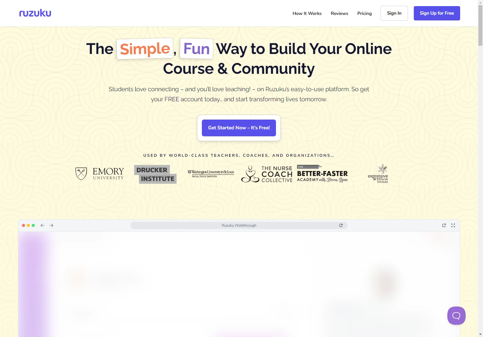 Ruzuku: Simplify Online Course Creation and Build a Thriving Community