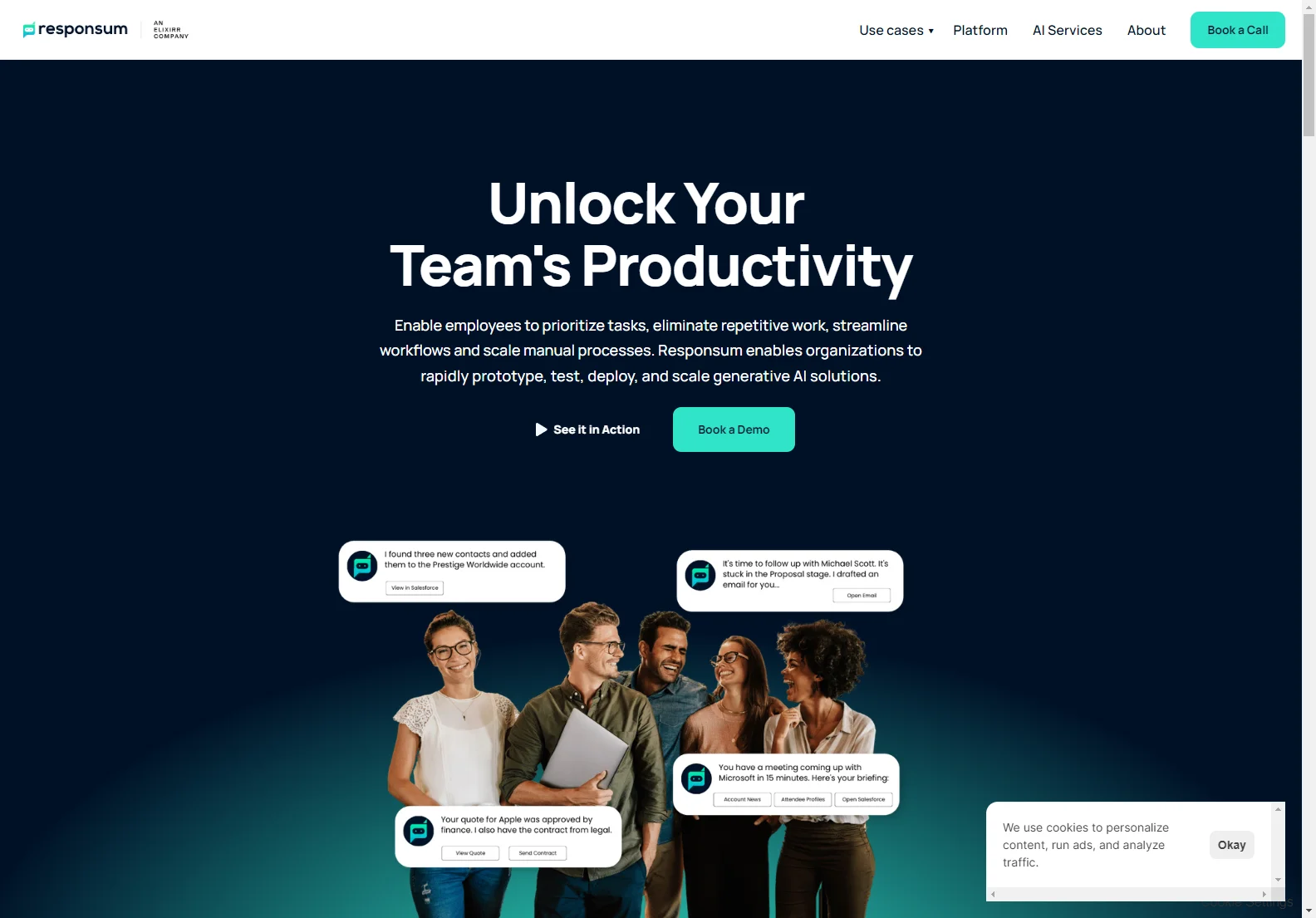 Responsum: AI-Powered Productivity Platform for Enhanced Team Efficiency