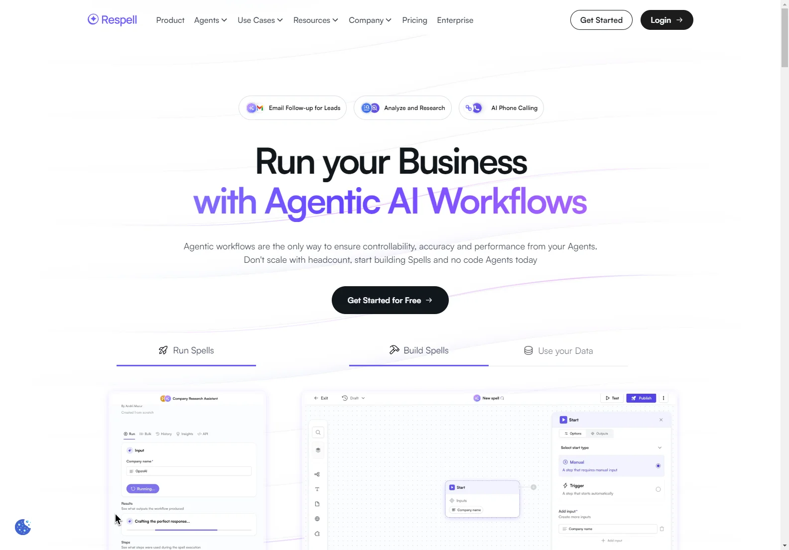 Respell: Revolutionizing Business with Agentic AI Workflows