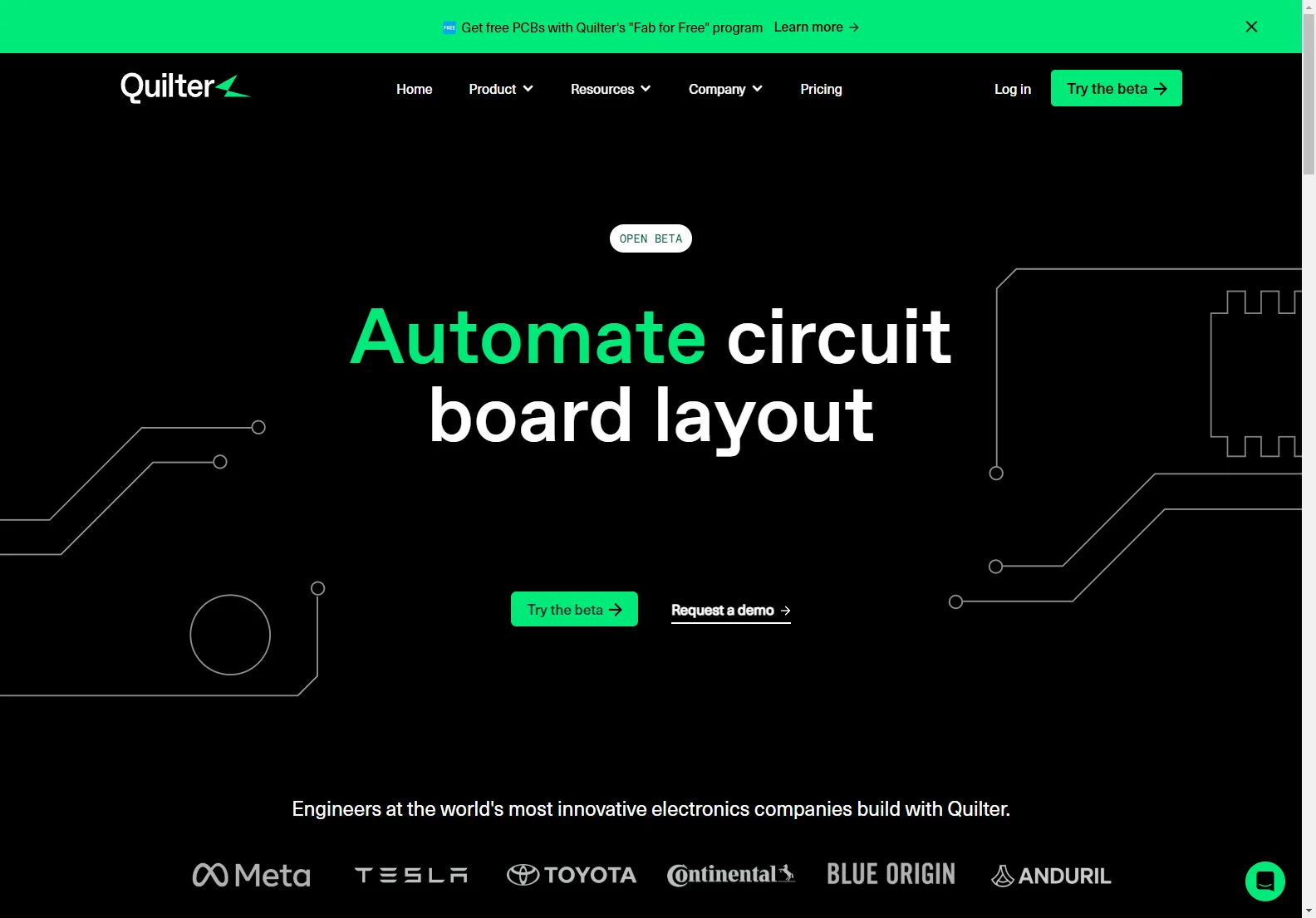 Quilter: AI-Powered PCB Design Automation for Faster, Better Layouts