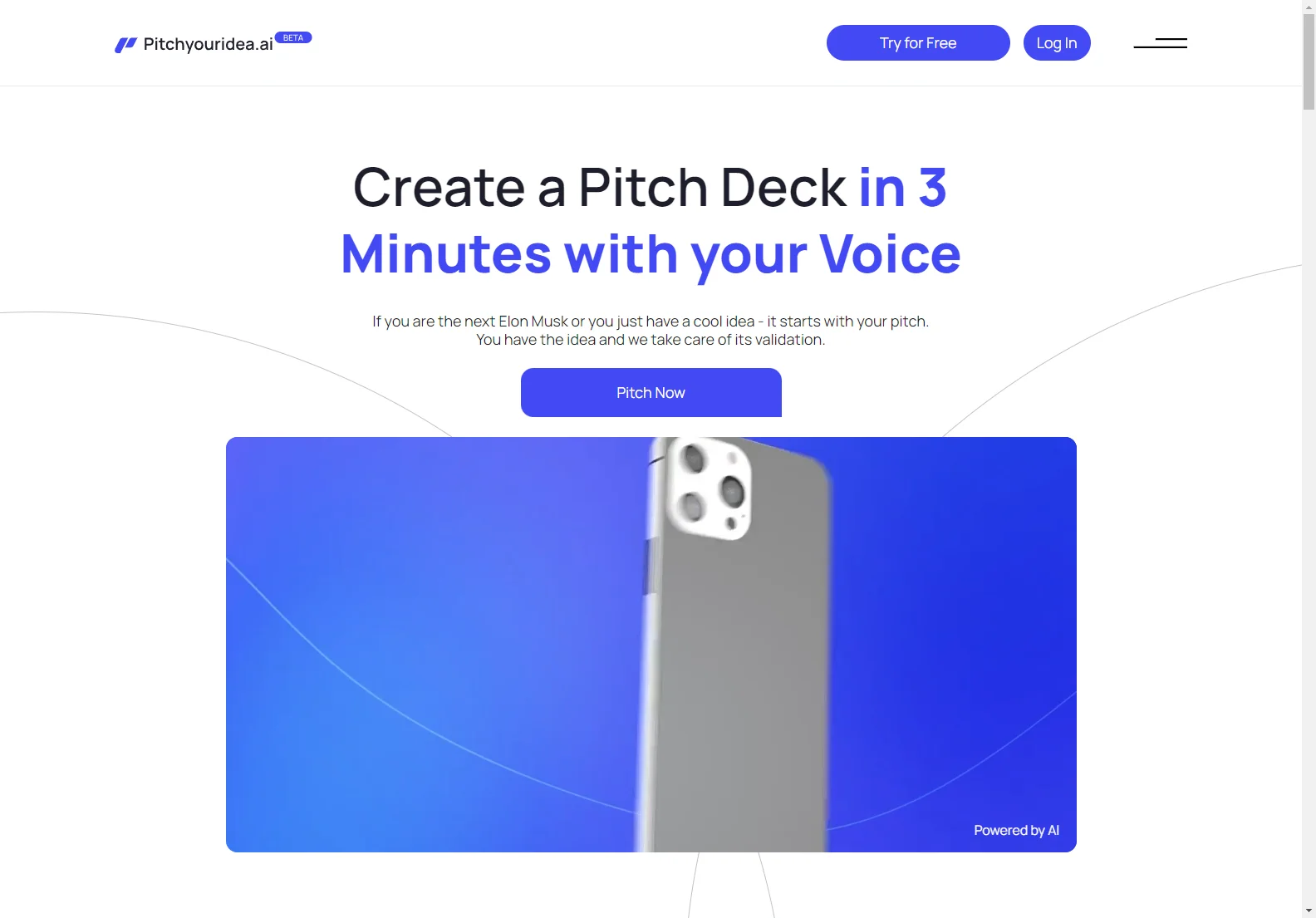 PitchYourIdea.ai: Create Winning Pitch Decks in Minutes with AI