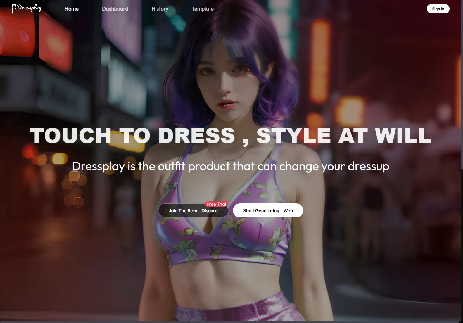 Dressplay.ai: Free AI Clothes Changer for Virtual Fashion