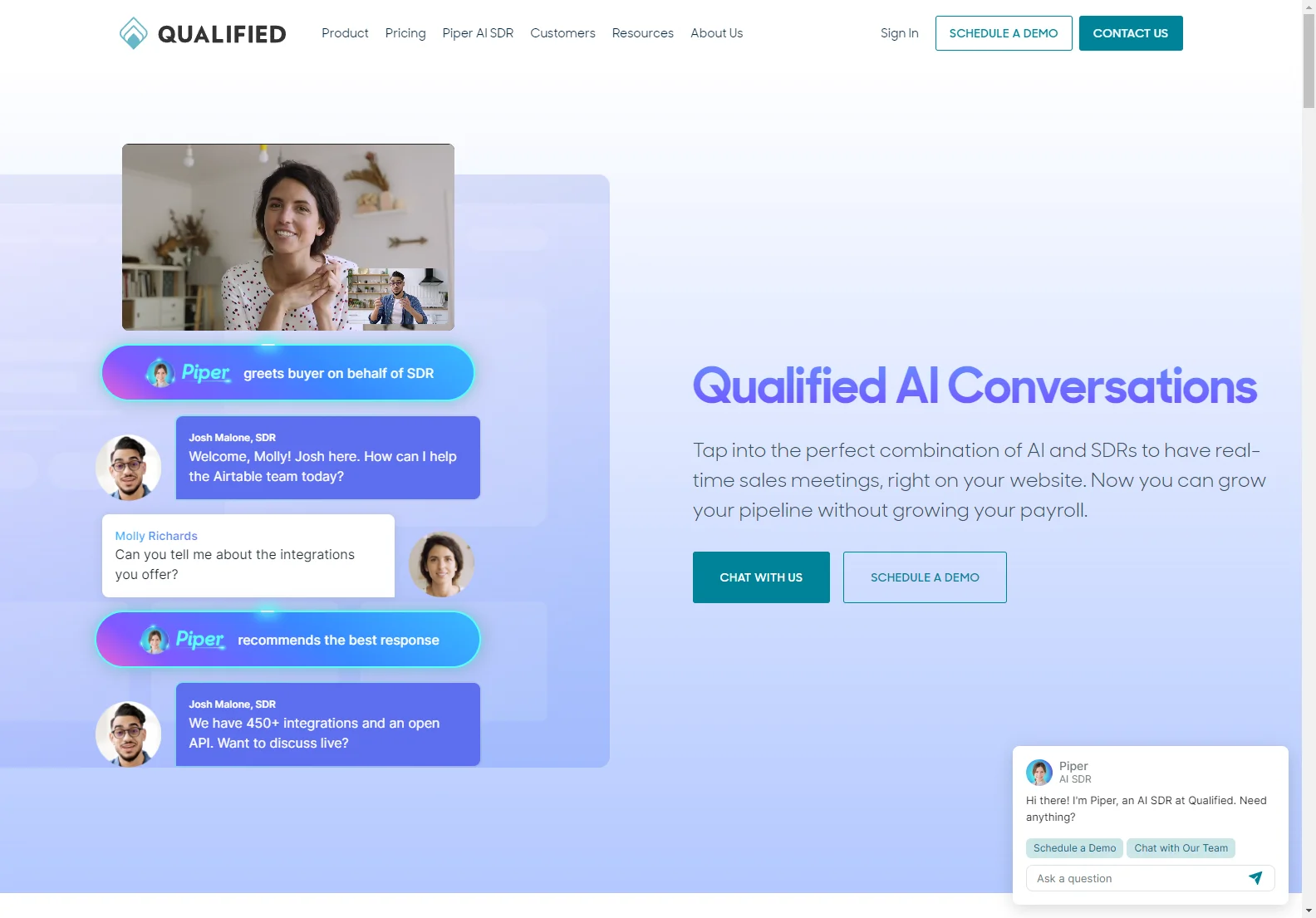 Qualified AI Conversations: Boost Sales Efficiency with AI-Powered SDRs