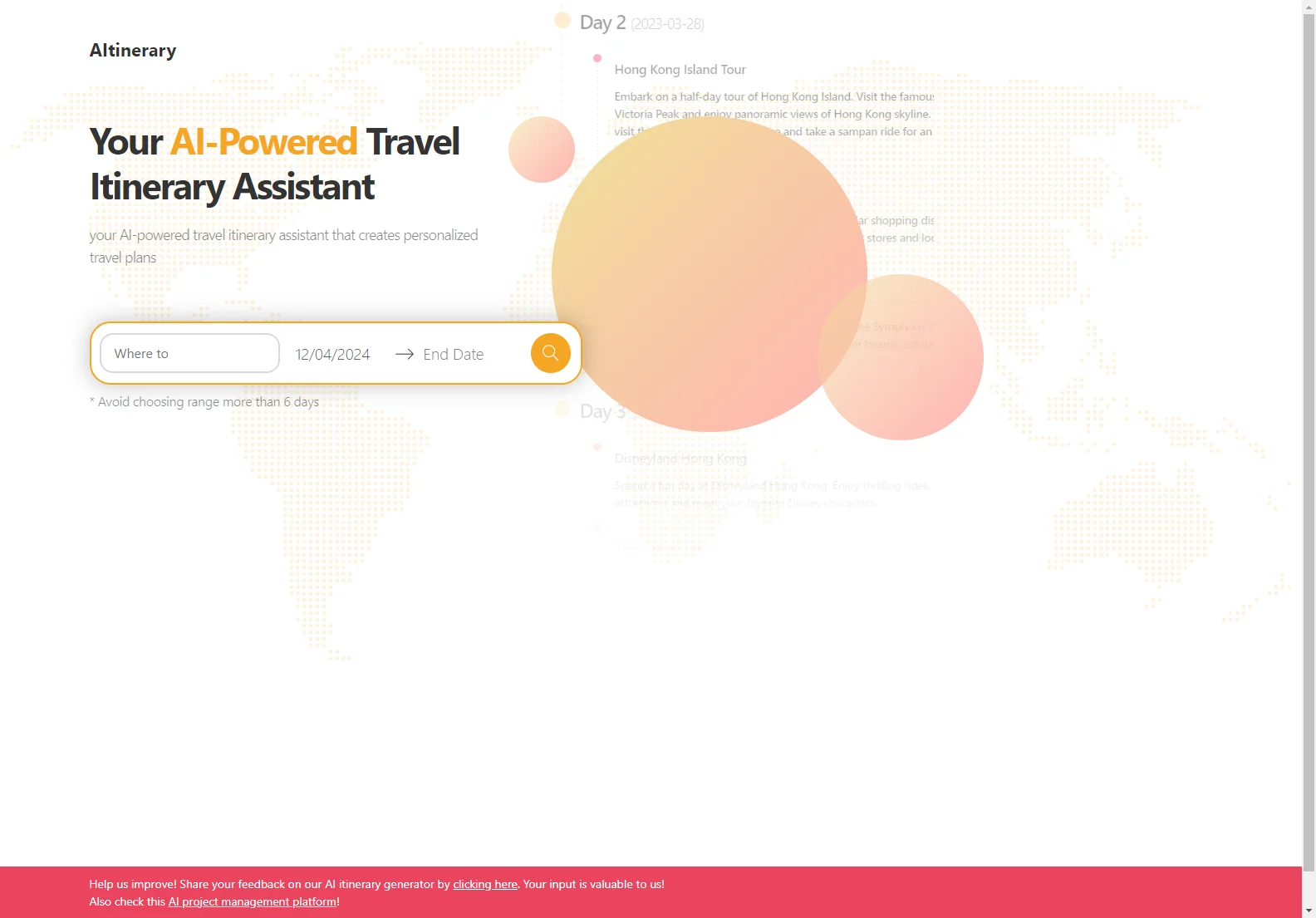 AItinerary: AI-Powered Travel Itinerary Assistant for Personalized Travel Plans