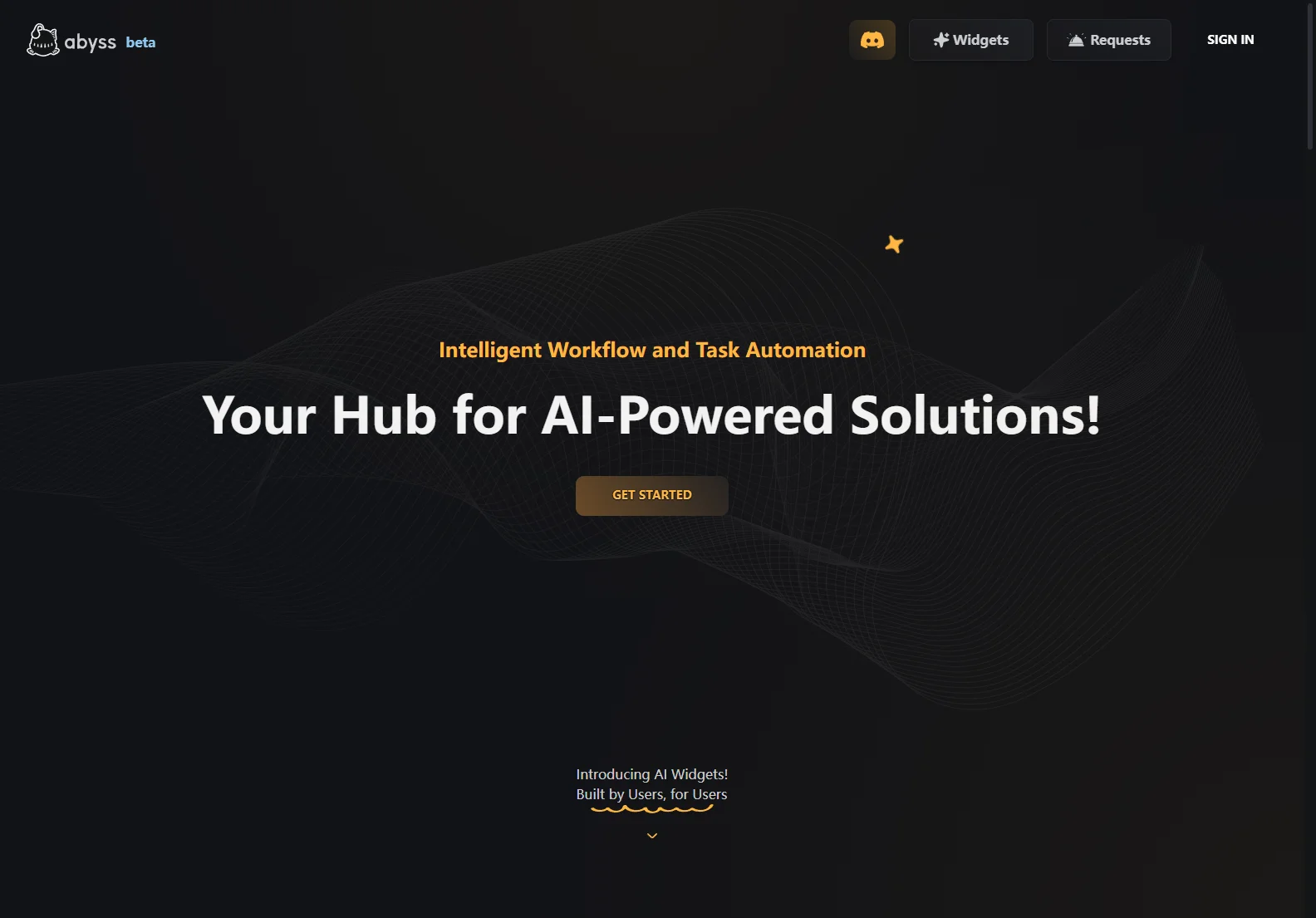 Abyss Hub: AI-Powered Widgets for Effortless Task Automation