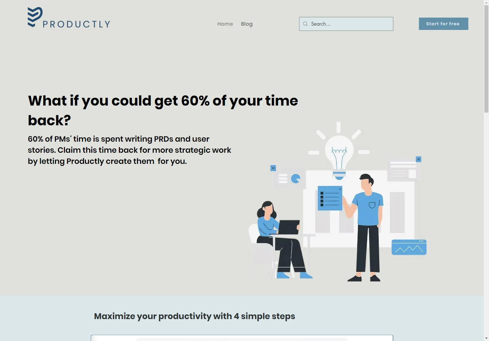 Productly: AI-Powered Productivity for Product Managers