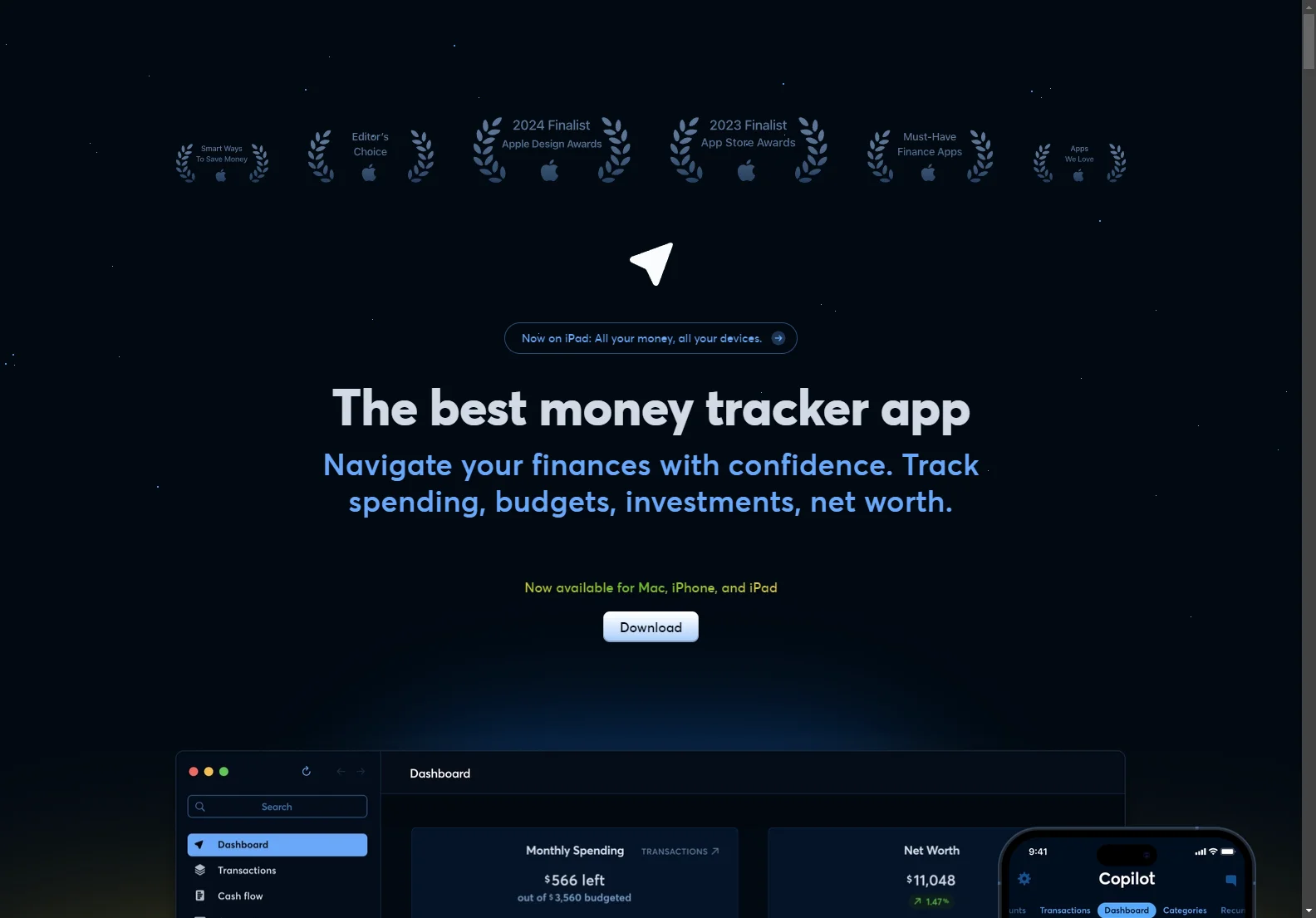 Copilot Money: Your AI-Powered Personal Finance App for Mac, iPhone, and iPad