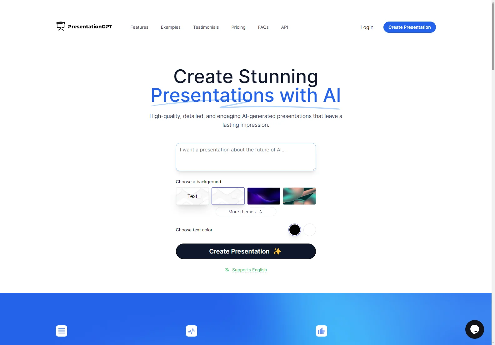 PresentationGPT: AI-Powered Presentation Generator