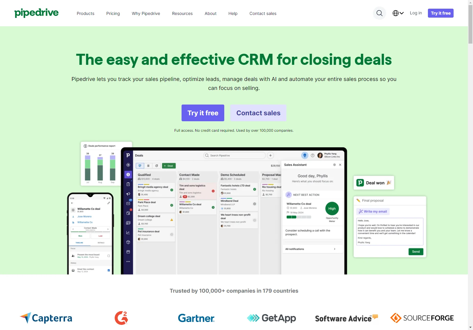 Pipedrive: Streamline Your Sales Process with AI-Powered CRM