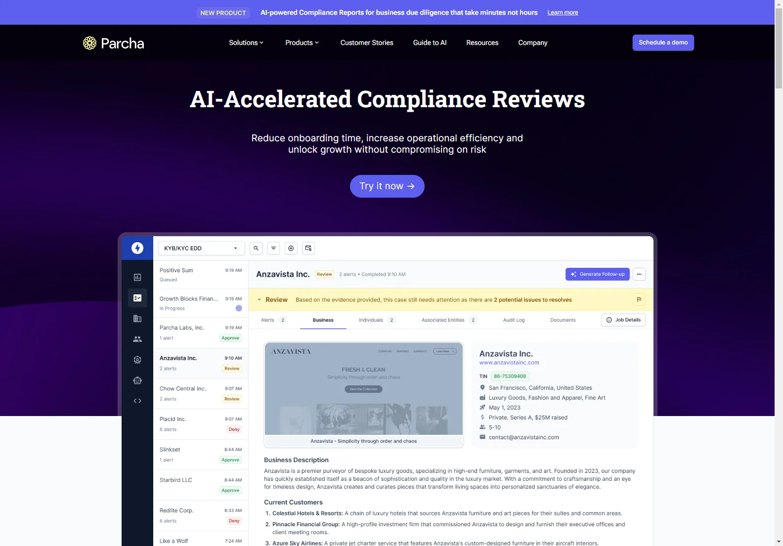 Parcha: AI-Powered Compliance for Faster Customer Onboarding