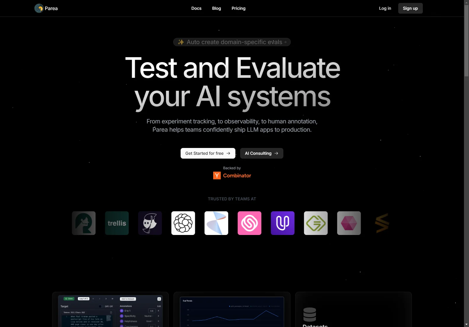 Parea AI: Streamline Your AI System Evaluation and Deployment