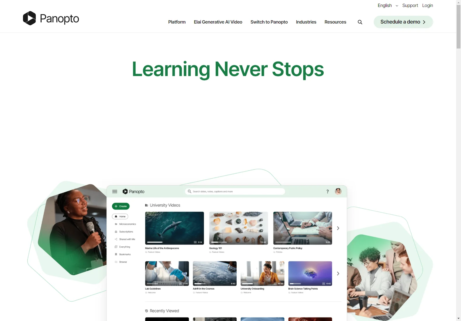 Panopto: AI-Powered Video Management for Seamless Learning