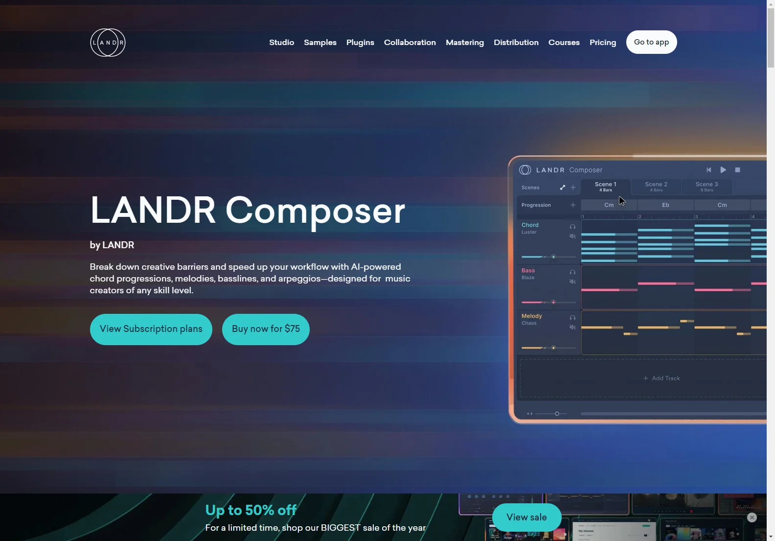 LANDR Composer: AI-Powered Music Composition Plugin for Faster Workflow