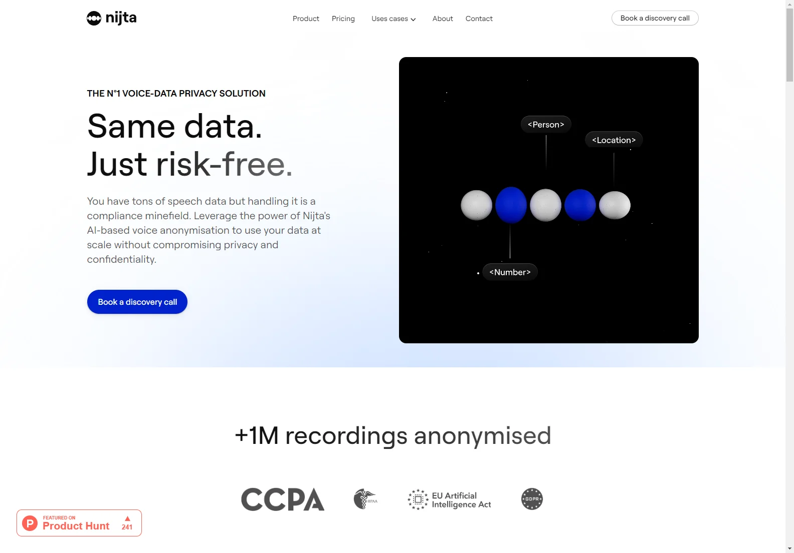 Nijta: AI-Powered Voice Data Privacy Solution for Enhanced Speech Analytics