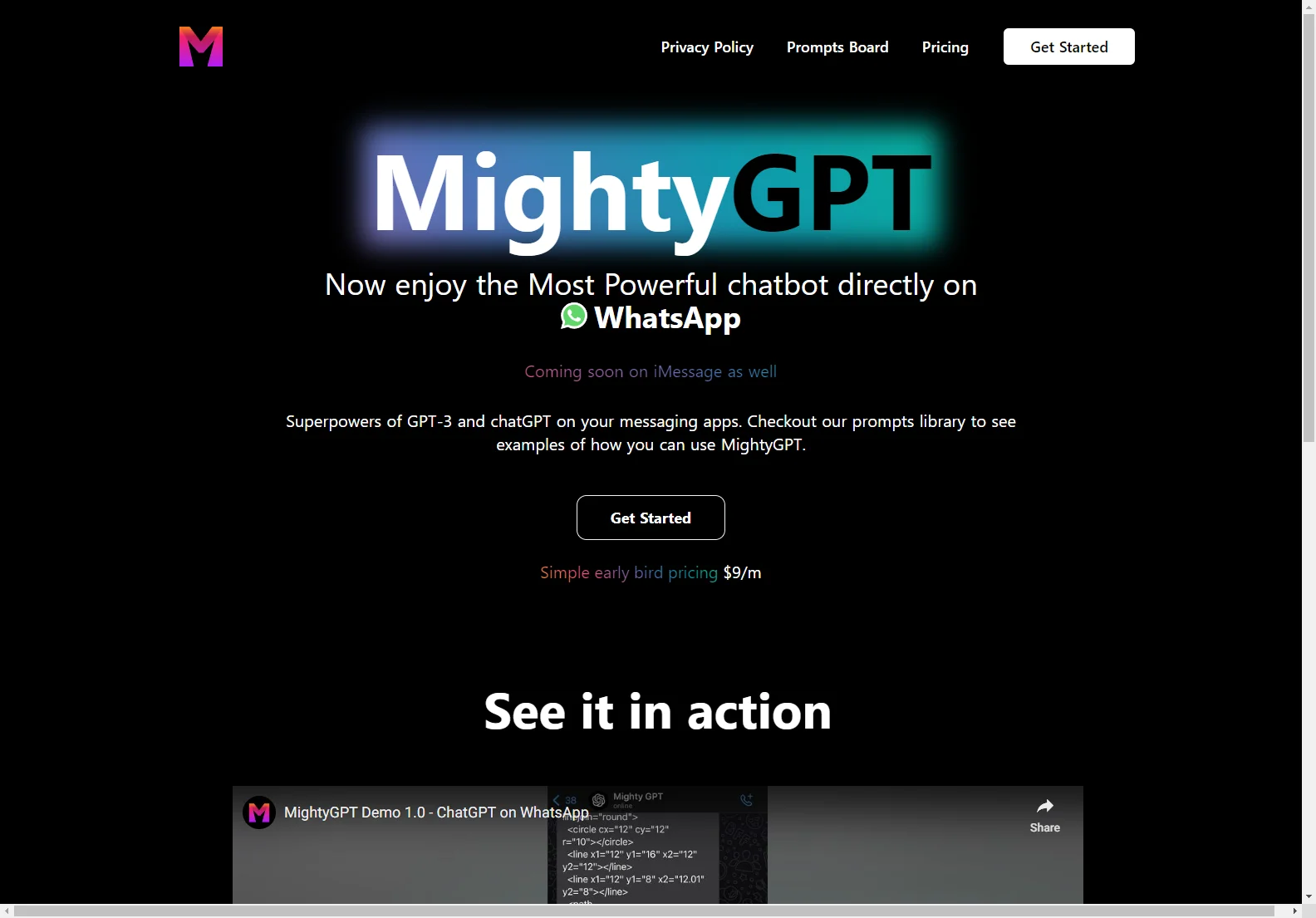 MightyGPT: ChatGPT on WhatsApp - Your AI Assistant on the Go