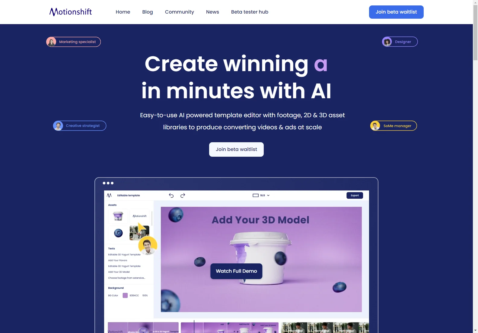 Motionshift: AI-Powered Video Creation for Stunning Results