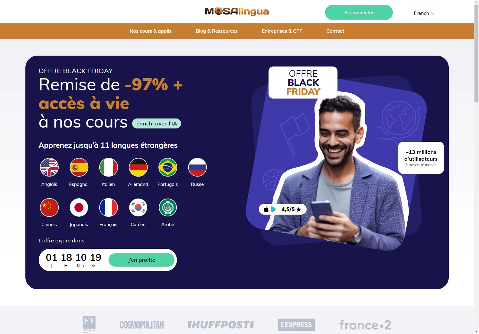 MosaLingua: Efficient AI-Powered Language Learning