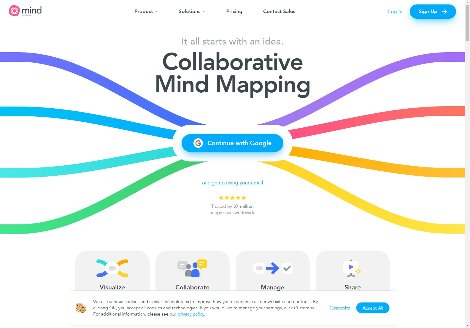 MindMeister: Collaborative Mind Mapping for Teams and Individuals