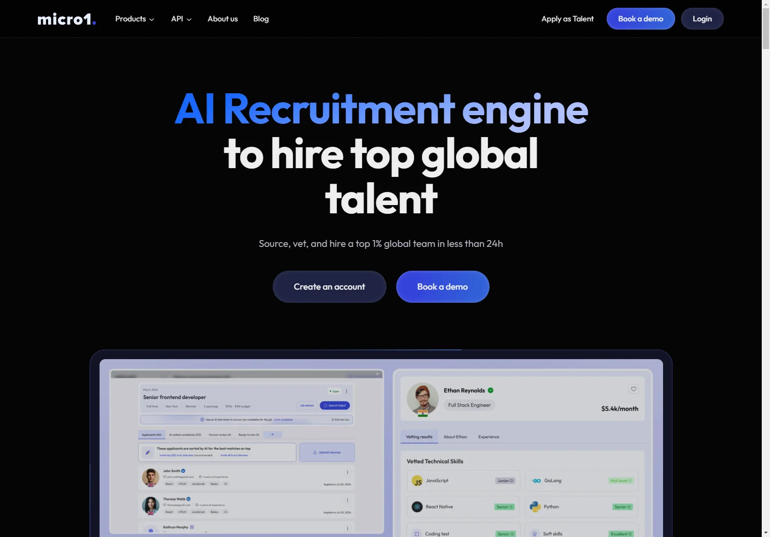 micro1: AI-Powered Recruitment Engine for Top Global Talent