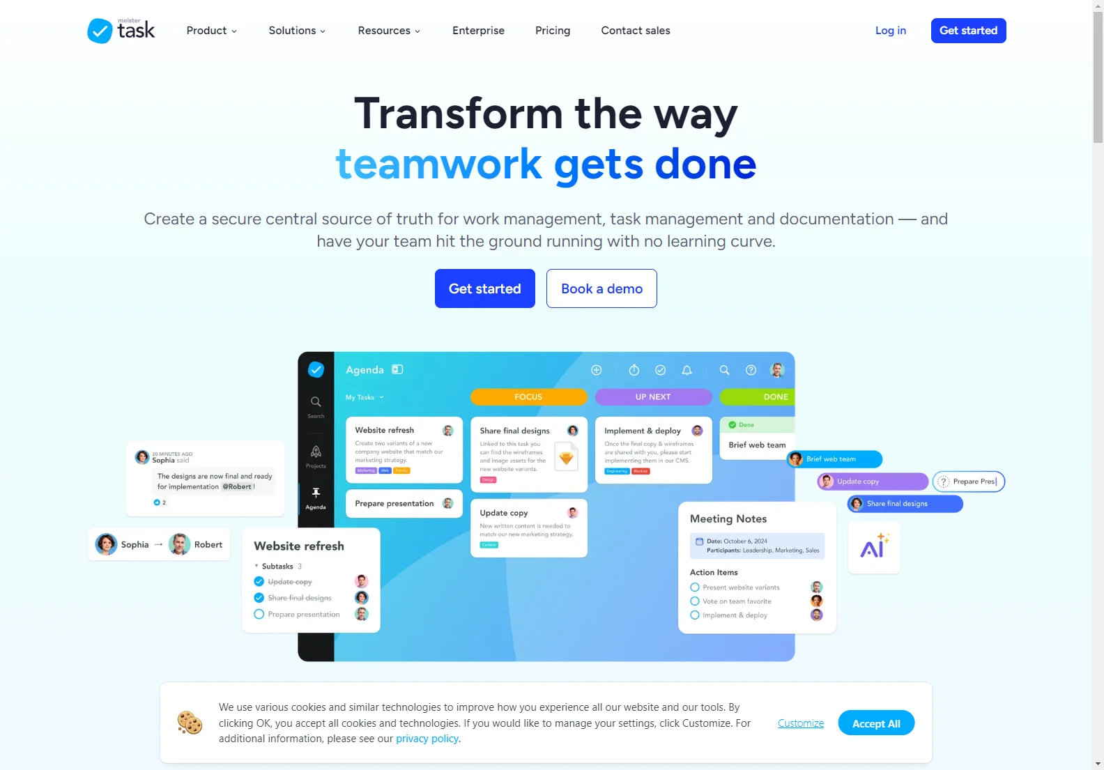 MeisterTask: AI-Powered Work Management Software for Enhanced Teamwork